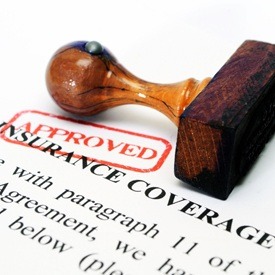 Dental insurance forms with approved stamp