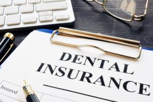 Dental insurance paperwork from La Plata dentist